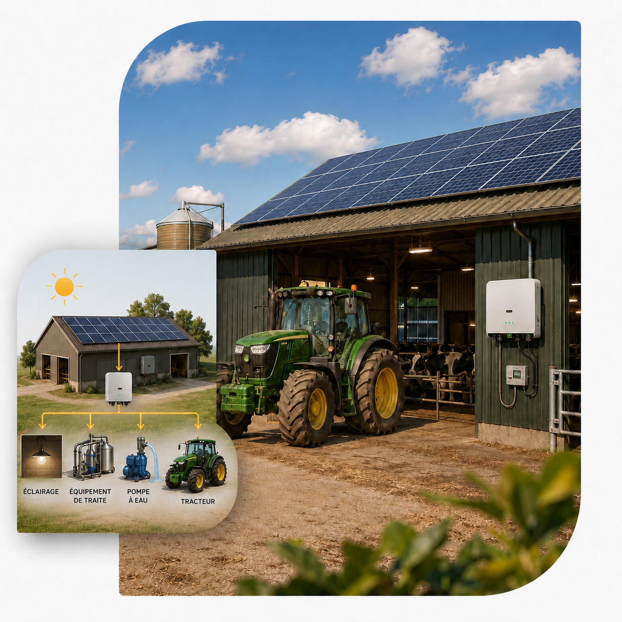 Autoconsommation solaire agricole
